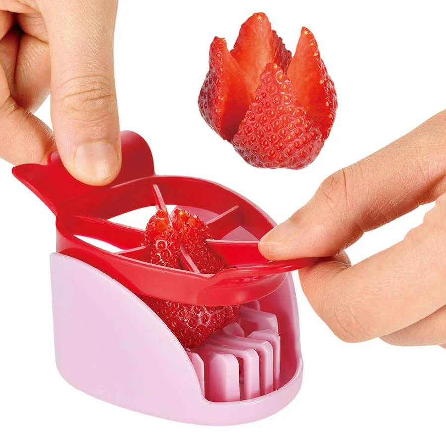 Shimomura Strawberry Cutter Multi-Purpose Fruit Slicer - Image 2
