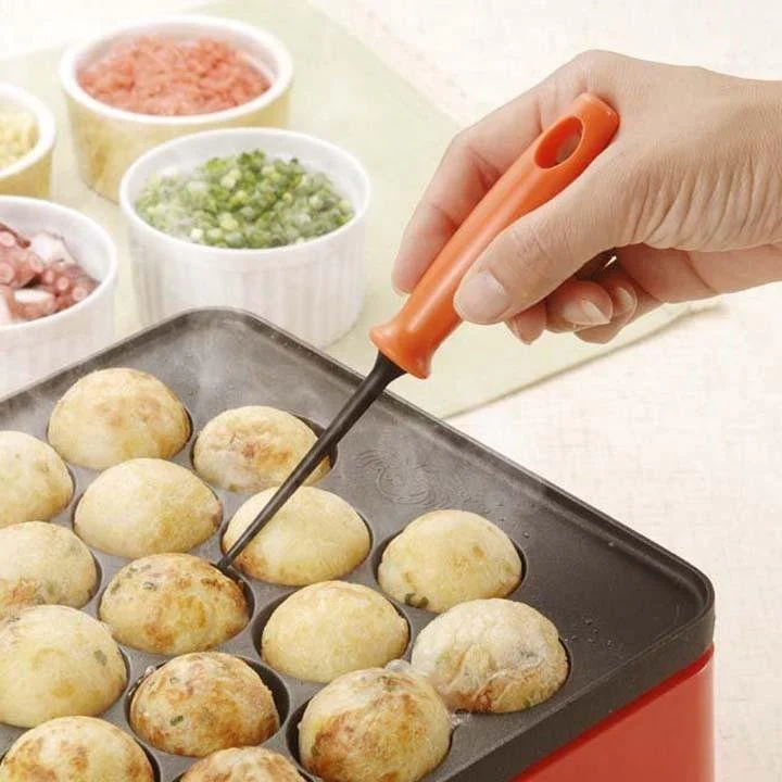 Shimomura Takoyaki Picks Easy Turn Soft Resin Rounded Tips 2 Pieces - Image 2