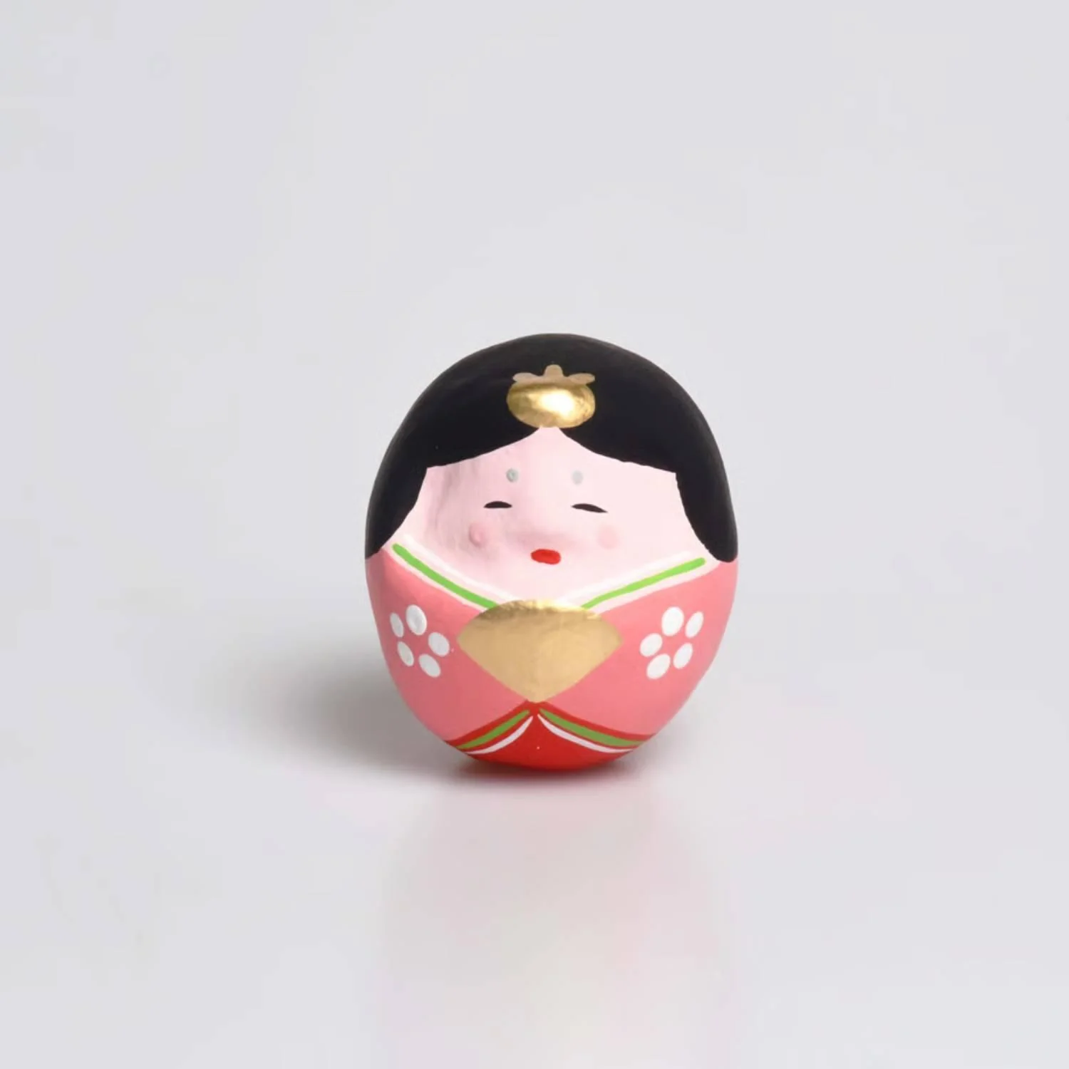 Shirakawa Daruma Hina Matsuri Pair Daruma Doll Set 4.5cm - Image 2