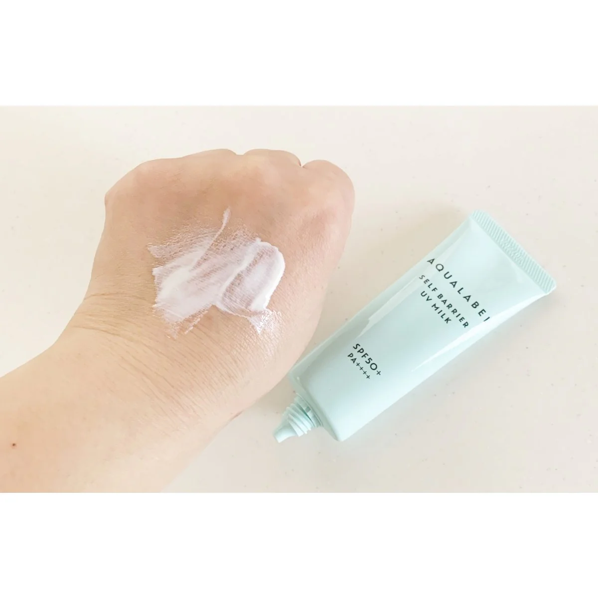 Aqualabel Self Barrier UV Milk Sunscreen SPF50+ 45g - Image 7