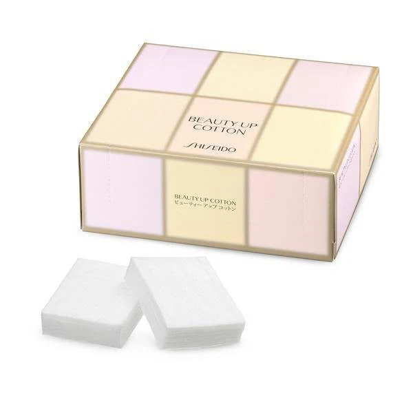Shiseido Beauty Up Cotton Pads Lint Free Toner Pads (108 Sheets)