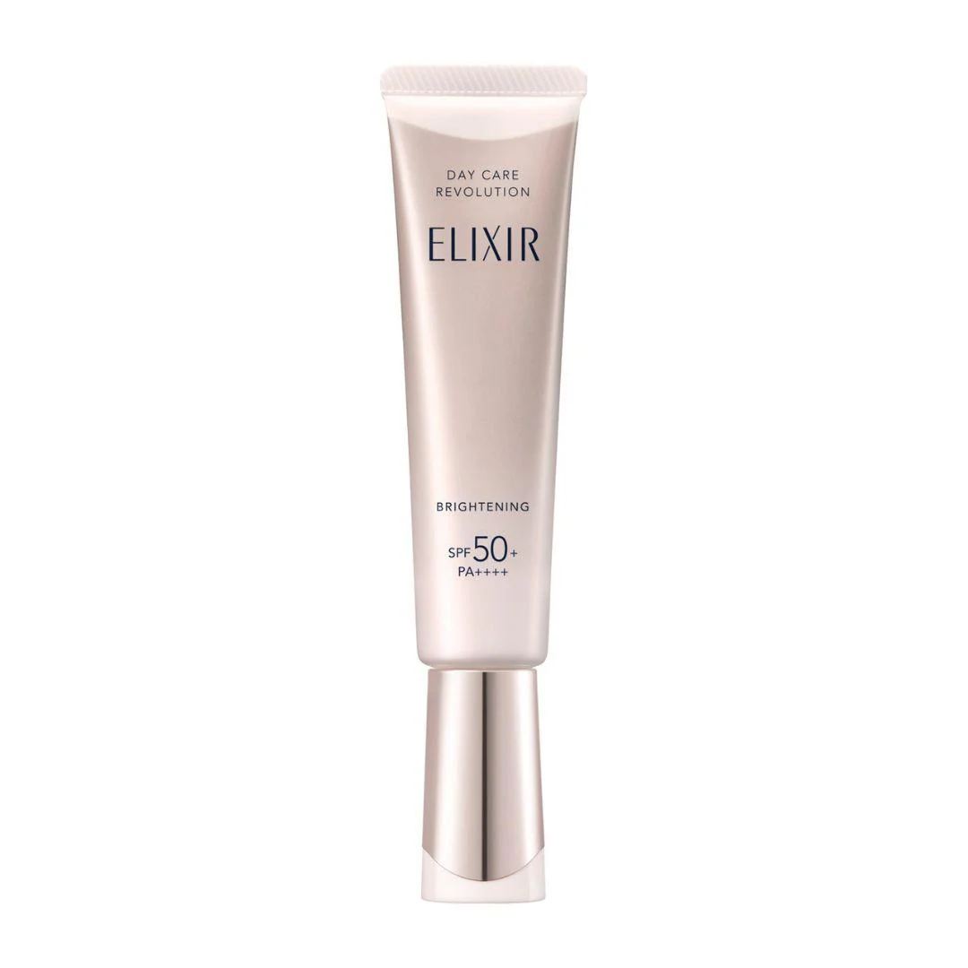 Shiseido Elixir Day Care Revolution Brightening UV Emulsion SPF50+ 35ml - Image 3