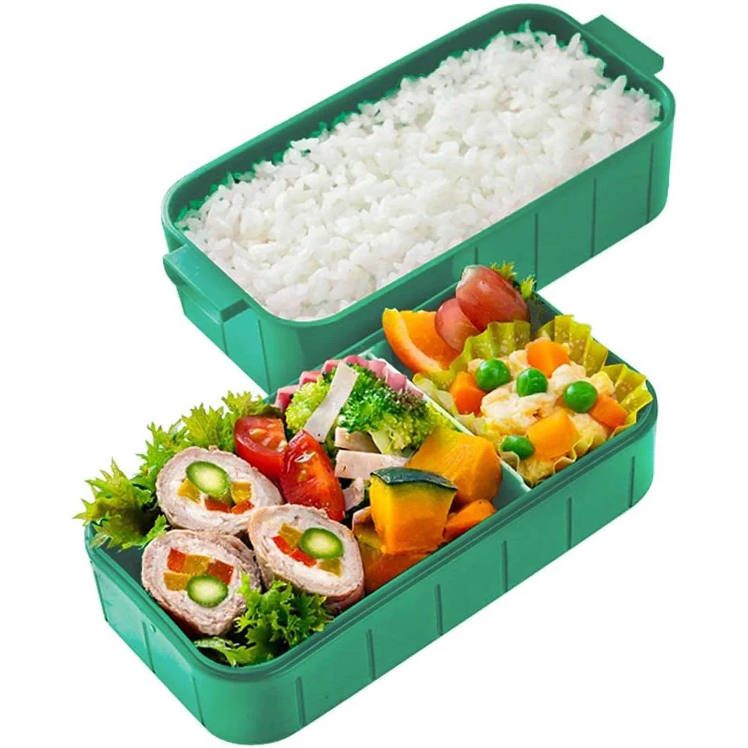 Skater Minecraft Lunch Box 2-Layer 3 Compartment Bento Box 600ml - Image 2