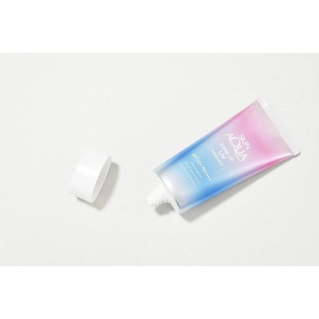 Skin Aqua Tone Up UV Essence Tinted Sunscreen Lavender SPF50+ 80g - Image 3