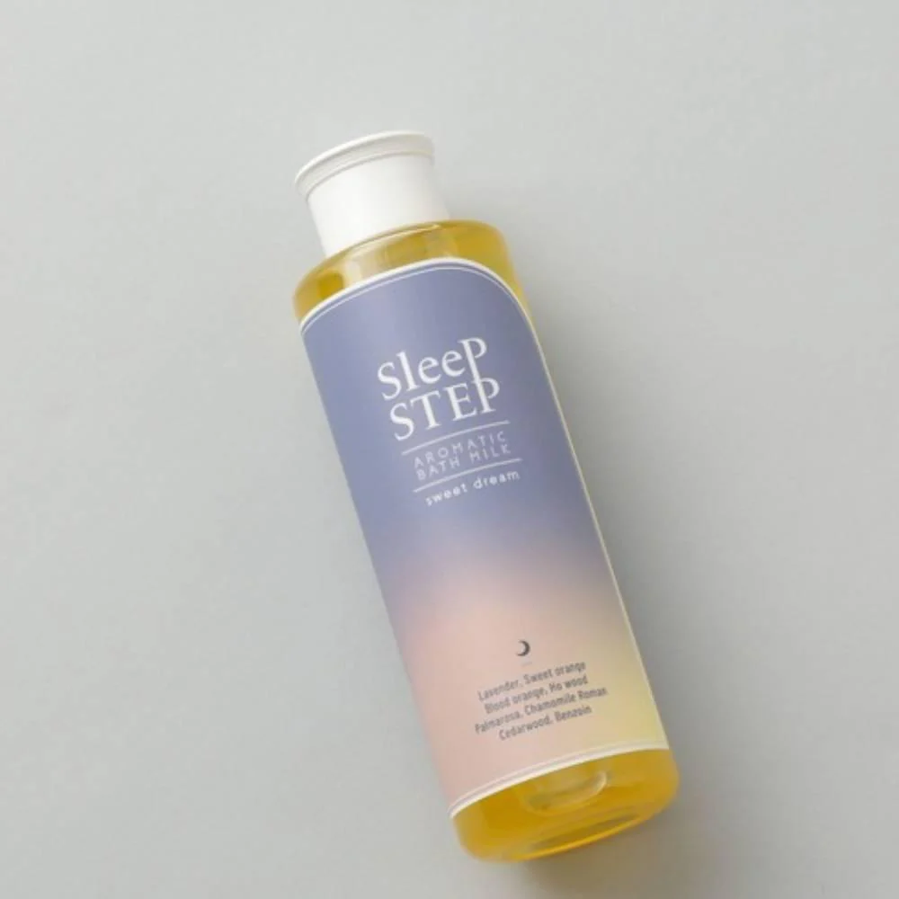 Sleep Step Bath Milk Sweet Dreams Relaxing Floral Lavender 200ml - Image 4