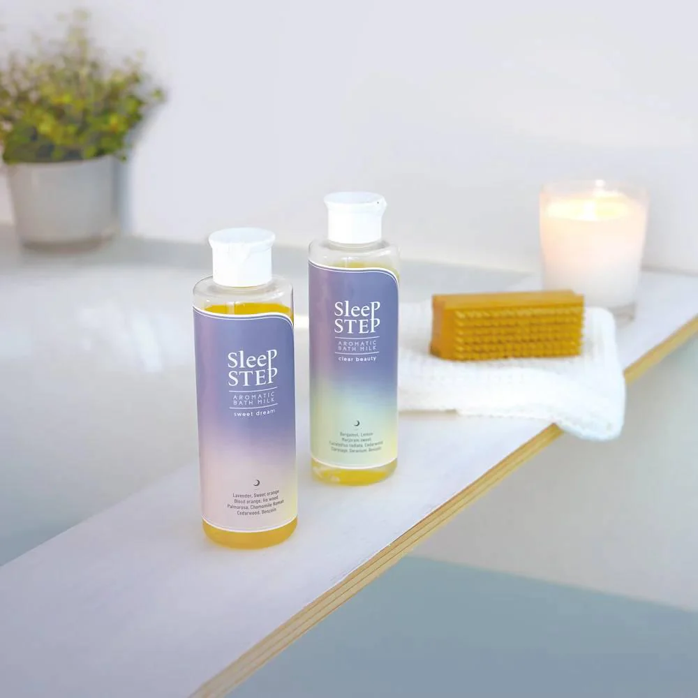 Sleep Step Bath Milk Sweet Dreams Relaxing Floral Lavender 200ml - Image 5