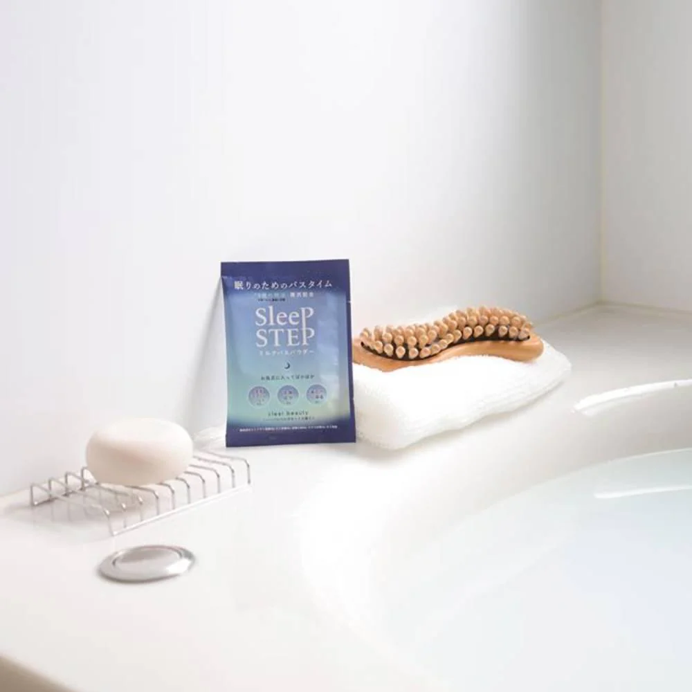 Sleep Step Bath Salt Clear Beauty Refreshing Herbal Bergamot 45g - Image 3