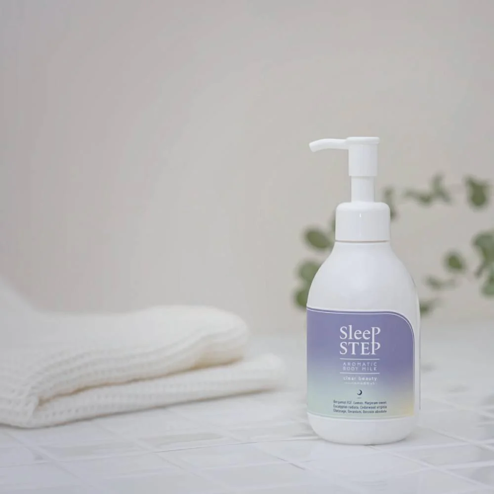 Sleep Step Body Milk Moisturizer Clear Beauty Bergamot 200ml - Image 2