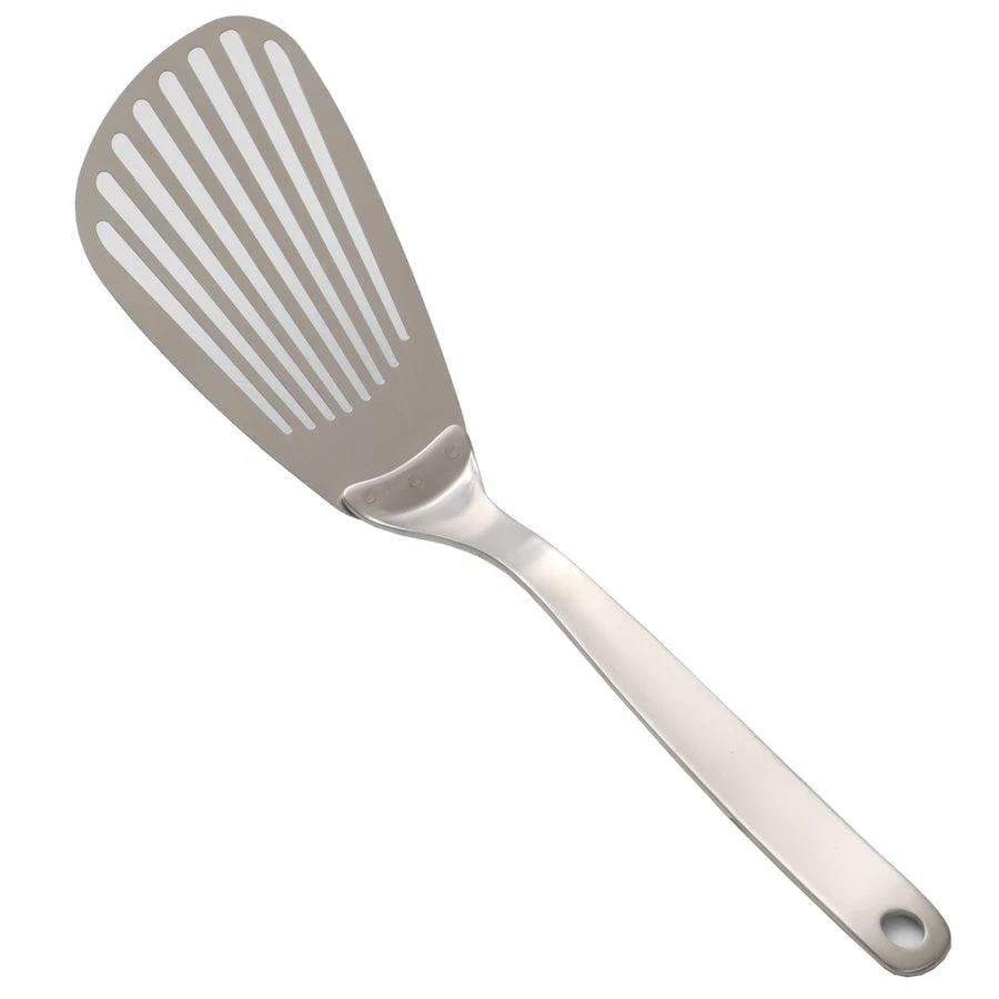 Sori Yanagi Batter Beater Spatula Stainless Steel Slotted Turner 308mm - Image 3