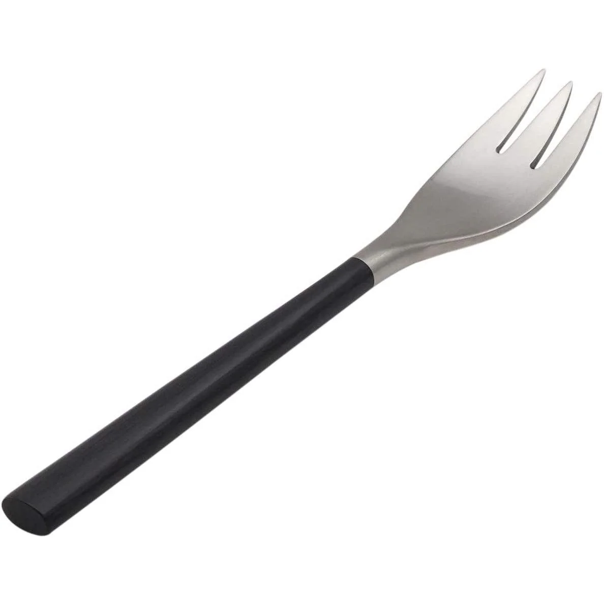 Sori Yanagi Designer Dessert Fork Birch Wood Handle 190mm - Image 2