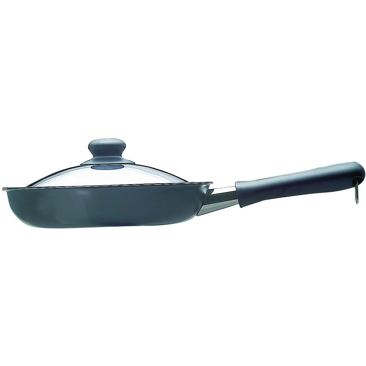 Sori Yanagi Iron Frying Pan Magma Plate with Stainless Steel Lid 25cm - Image 4