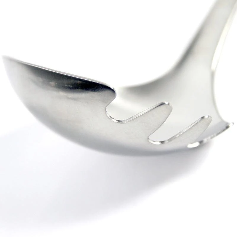 Sori Yanagi Stainless Steel Fork Ladle Dishwasher Safe 298mm - Image 3