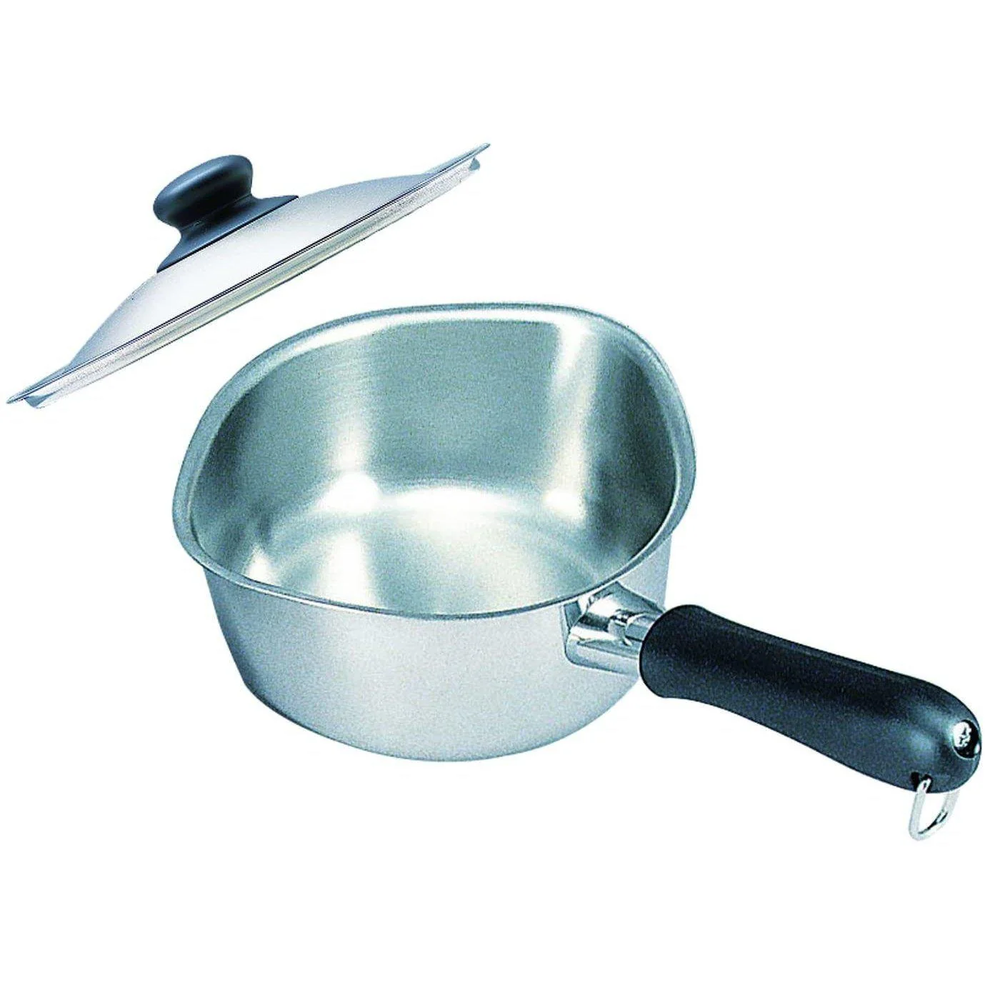 Sori Yanagi Stainless Steel Milk Pan With Pouring Spouts 16cm - Image 2