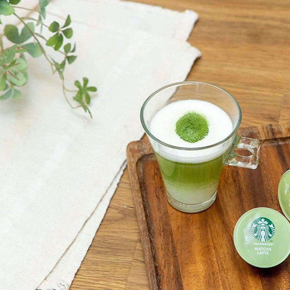 Starbucks Japan Matcha Green Tea Latte (Nescafé Dolce Gusto Capsules) 12 Pods - Image 4