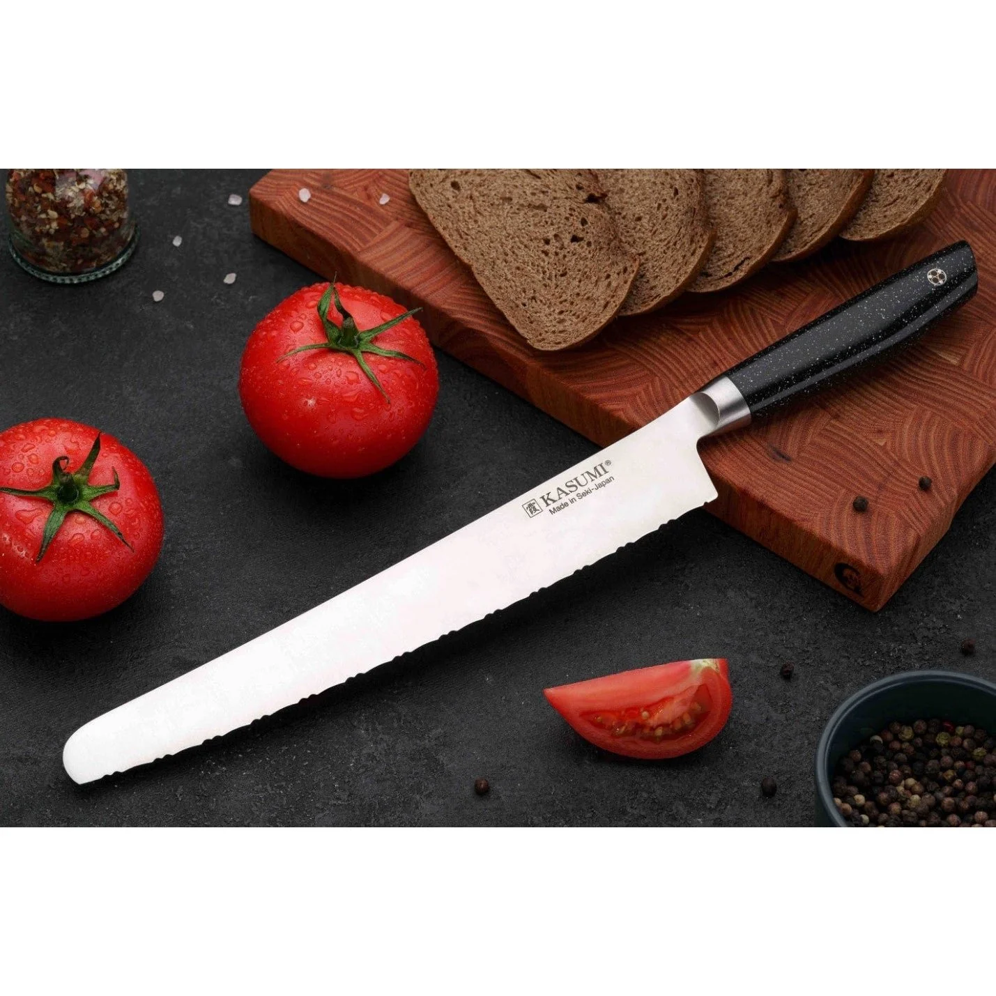 Sumikama Kasumi VG-10 Pro Bread Knife 250mm 56025 - Image 3