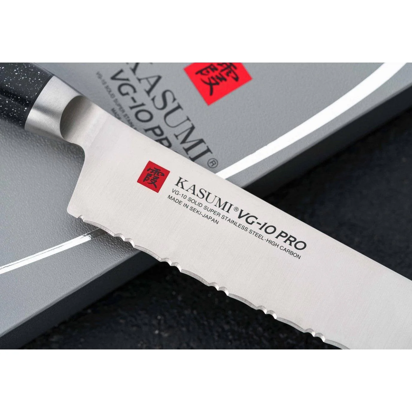 Sumikama Kasumi VG-10 Pro Bread Knife 250mm 56025 - Image 4