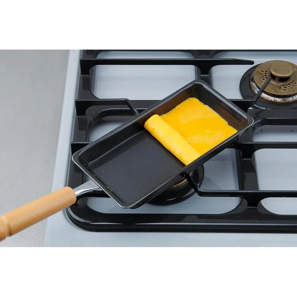 Summit Rectangular Cast Iron Tamagoyaki Pan (Japanese Omelette Pan) 104x374mm - Image 8