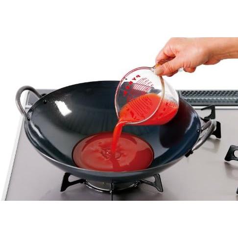 Summit Two-Handled Iron Wok Round Bottom High-Heat Cooking - Image 4