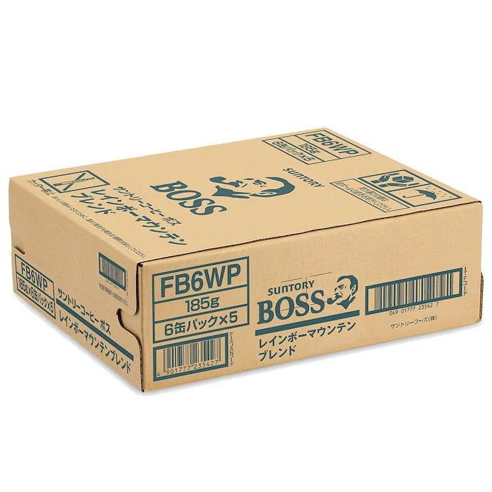 Boss Coffee Rainbow Mountain Blend Canned Coffee (Box of 30 Cans) - Image 2