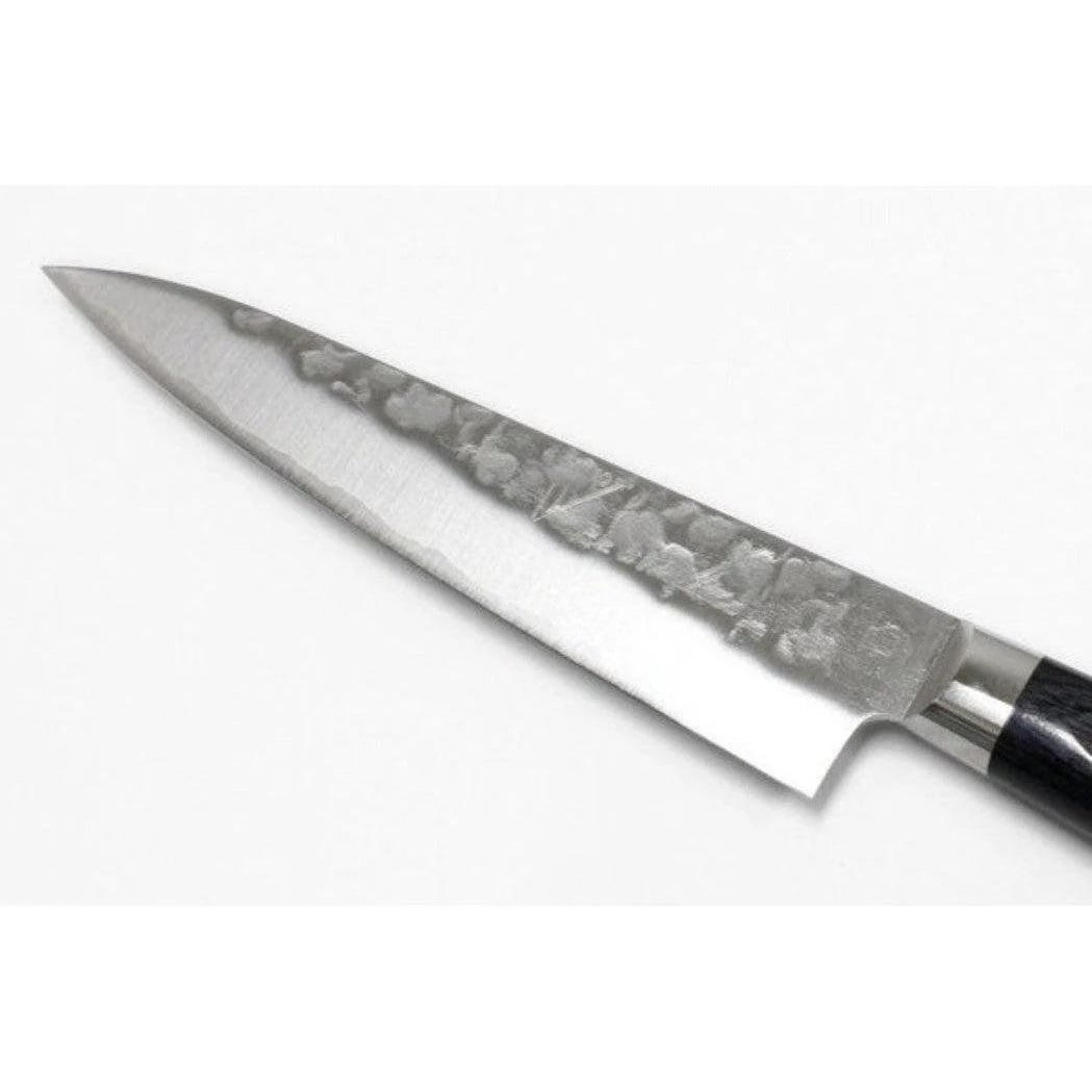 Takamura Hamono VG10 Stainless Steel Hammered Petty Knife 130mm - Image 3