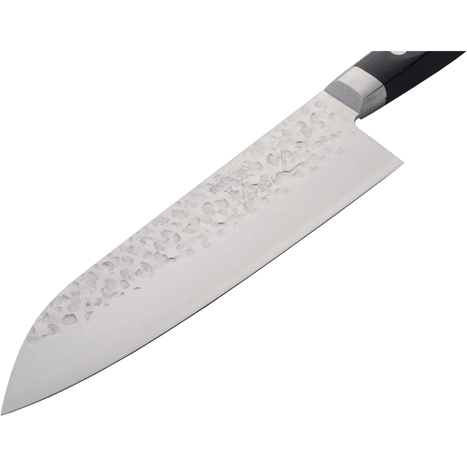 Takamura Hamono VG10 Stainless Steel Hammered Santoku Knife 170mm - Image 5