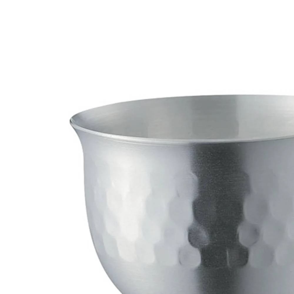 Tanabe Hand Hammered Tin Plated Copper Sake Cup Pair 90ml - Image 3