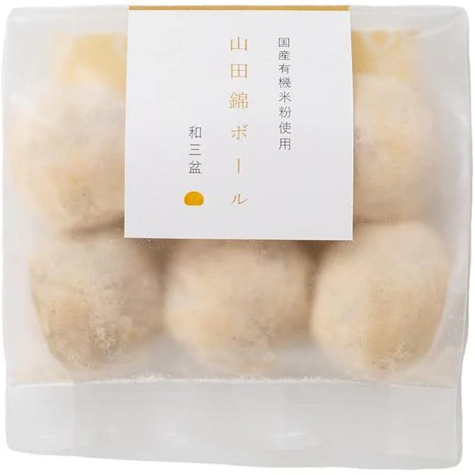 Tatatado Gluten Free Wasanbon Sugar Cookie Balls 6 Pieces (Pack of 3) - Image 6