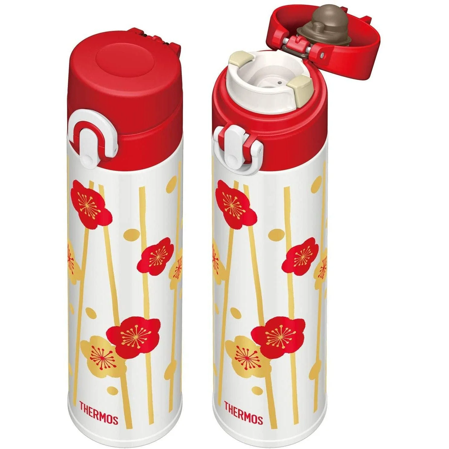 Thermos Vacuum Flask Insulated Water Bottle Ume 400ml JOA-402 - Image 2