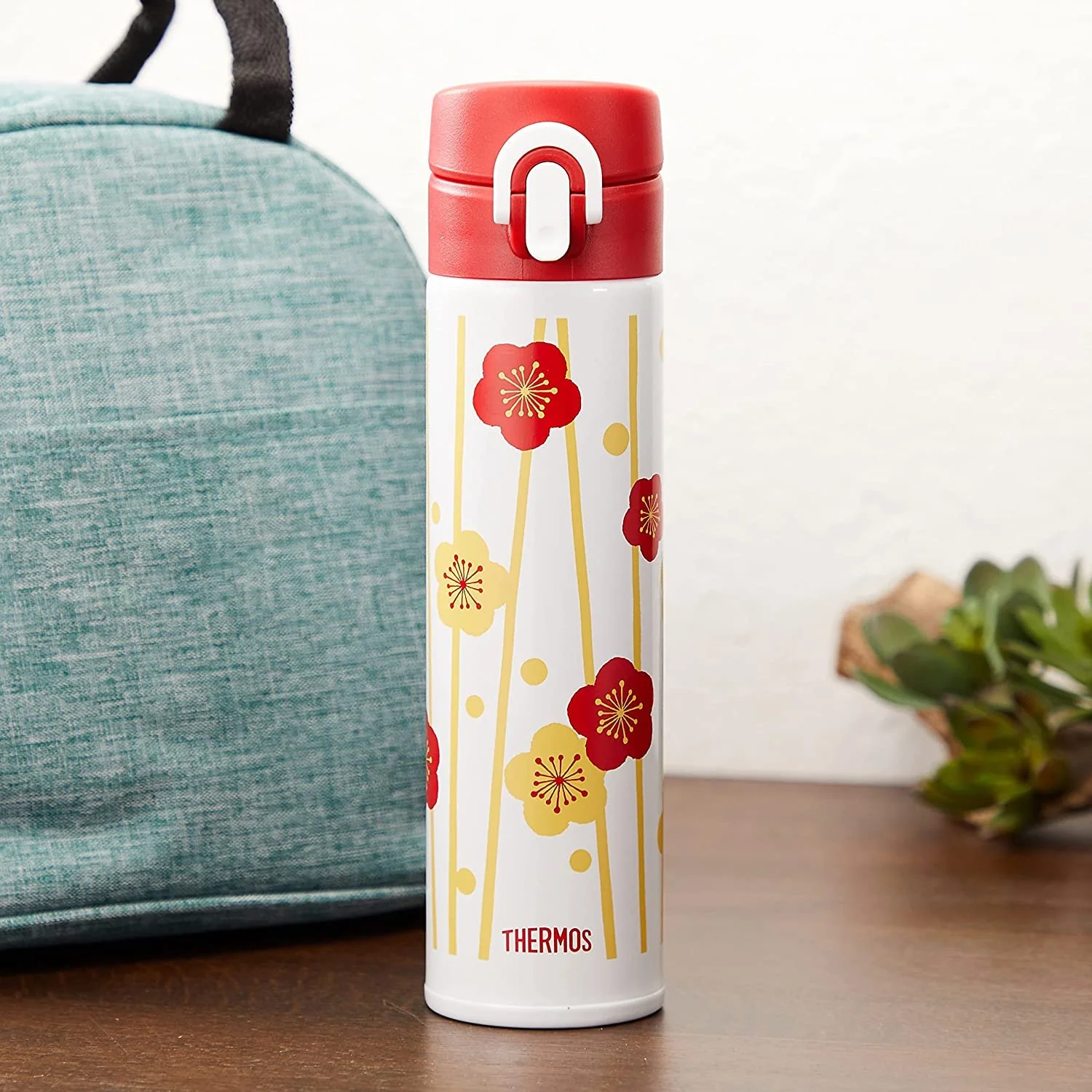Thermos Vacuum Flask Insulated Water Bottle Ume 400ml JOA-402 - Image 4