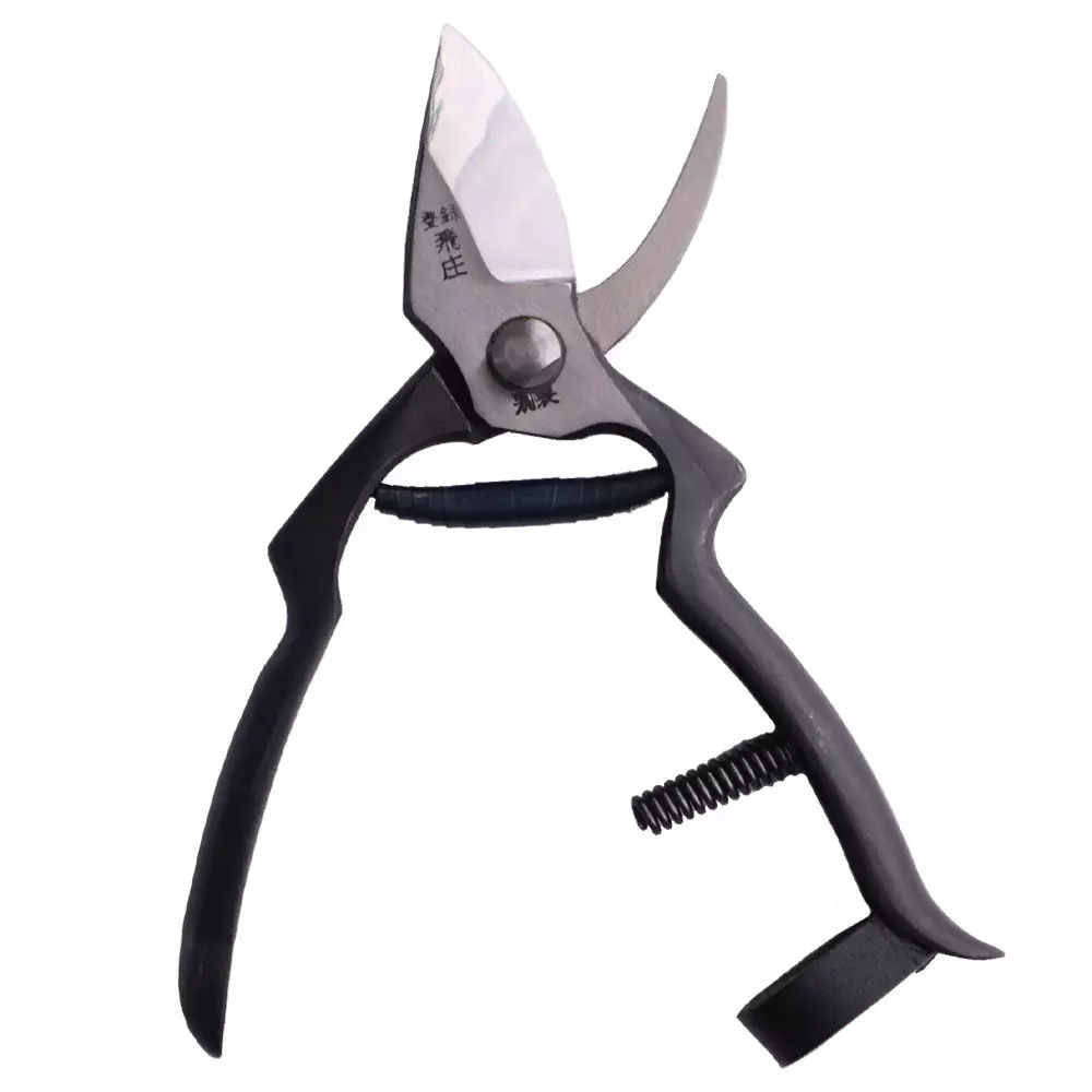 Tobisho Angled Pruning Shears Short Blade Secateurs PS-12 195mm - Image 3