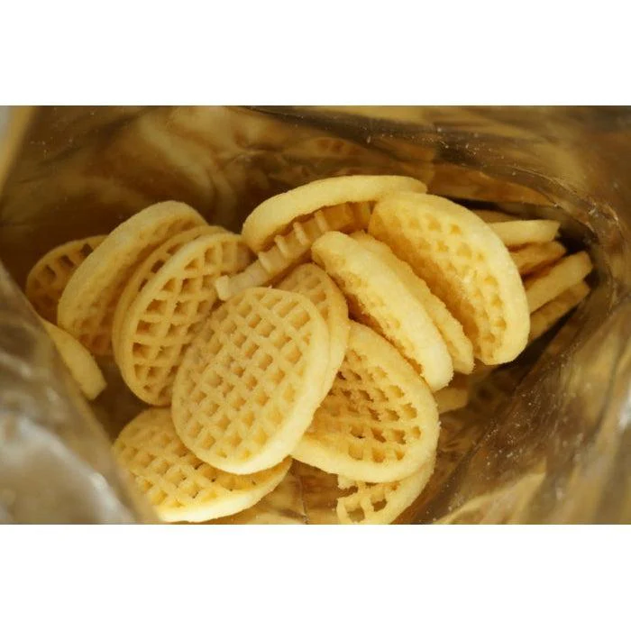 Tohato Amijaga Waffle Shaped Potato Chips Salty Beef Flavor 94g (Pack of 3) - Image 4