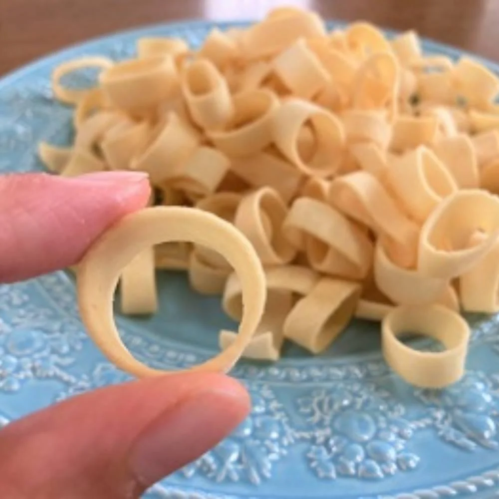 Tohato Poteco Ring Shaped Potato Chips Lightly Salted Big 110g (Pack of 3) - Image 3