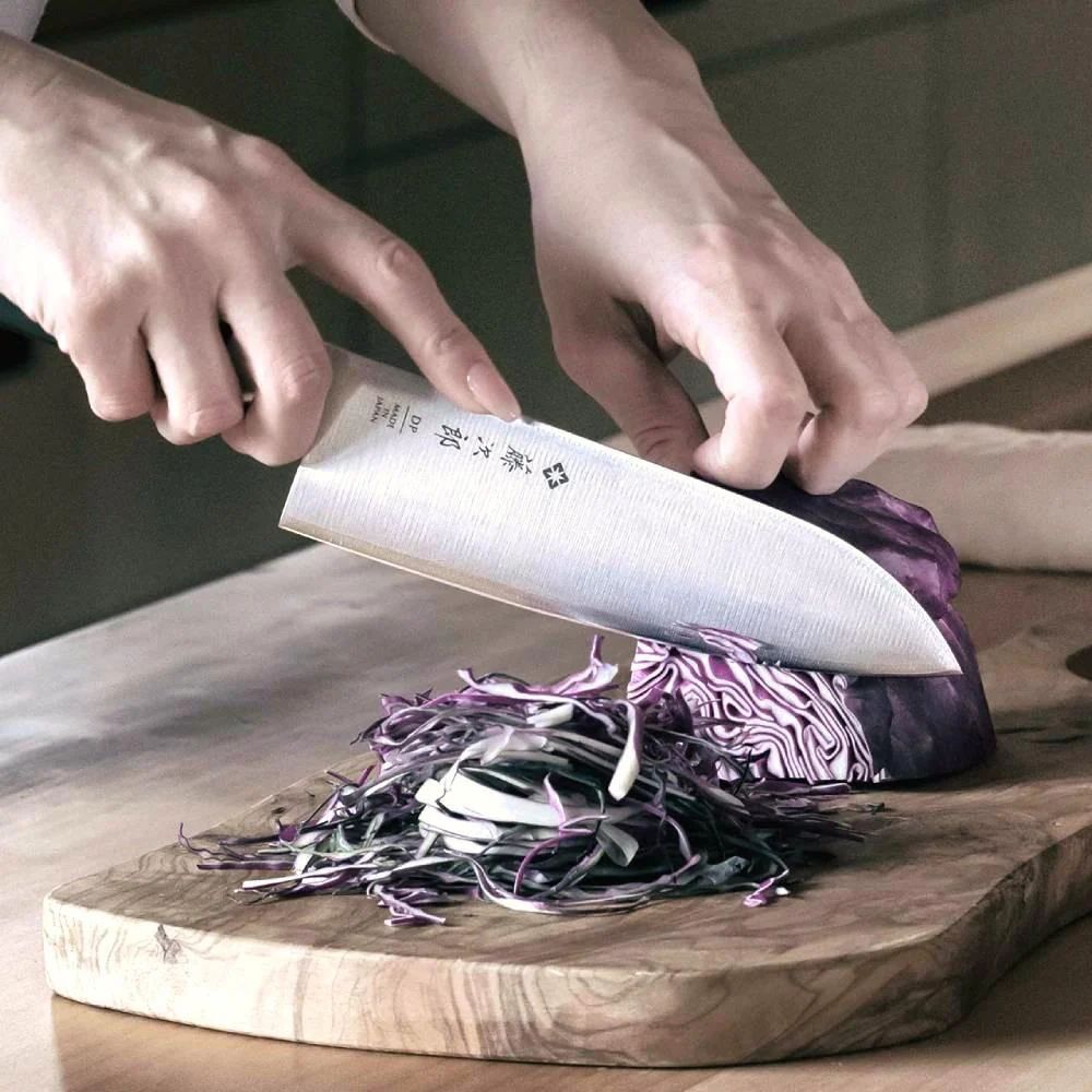 Tojiro Fujitora DP Cobalt Santoku Knife 170mm FU-503 - Image 3
