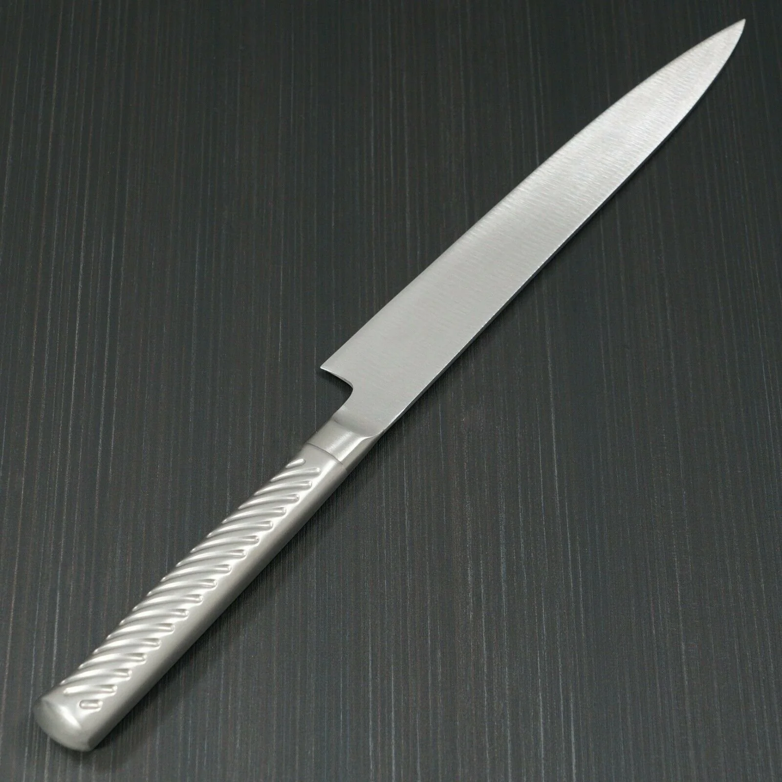 Tojiro Fujitora Molybdenum Vanadium Steel All Metal Yanagiba Knife 300mm FU-624 - Image 3