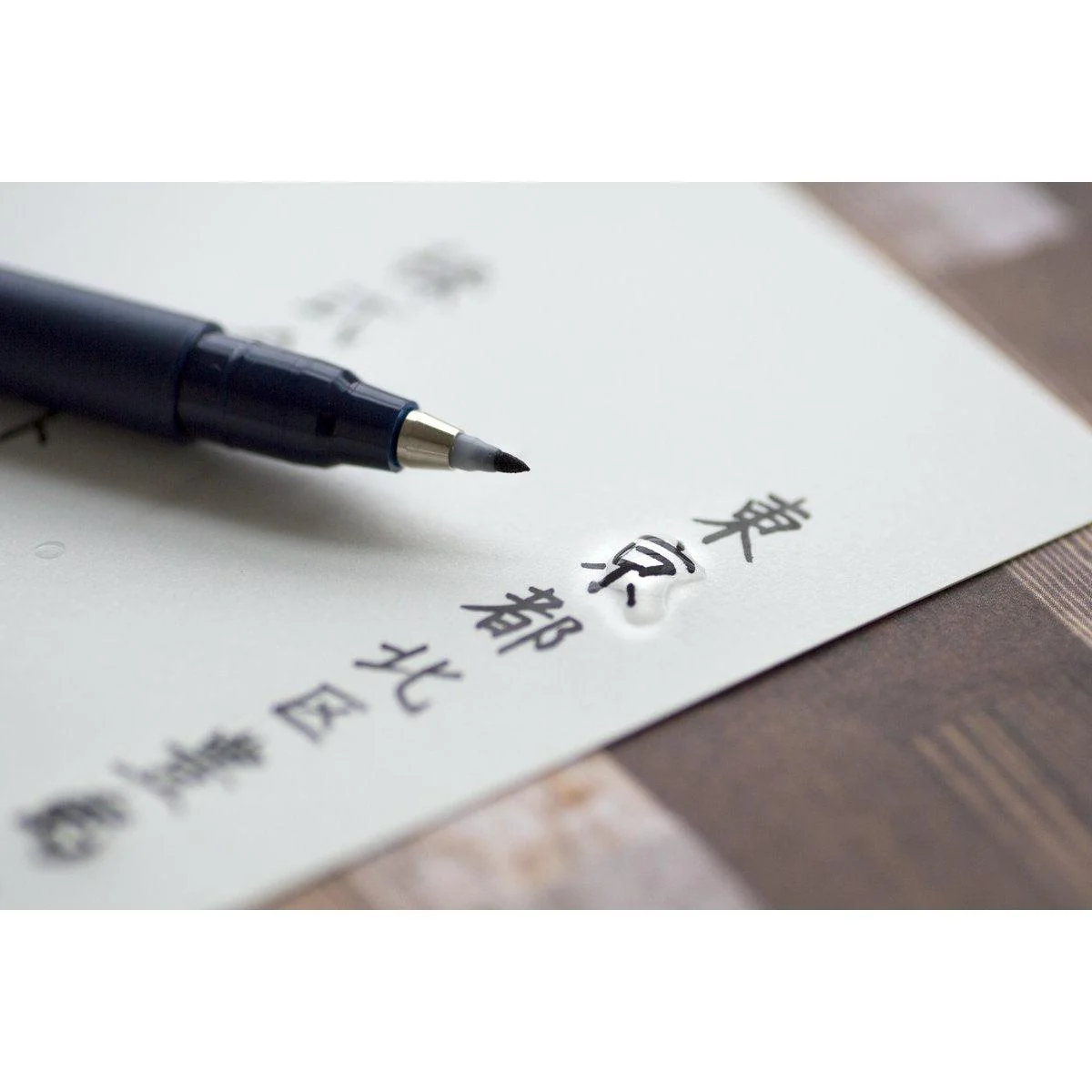 Tombow Fudenosuke Water Based Calligraphy Pen Hard Tip - Image 3