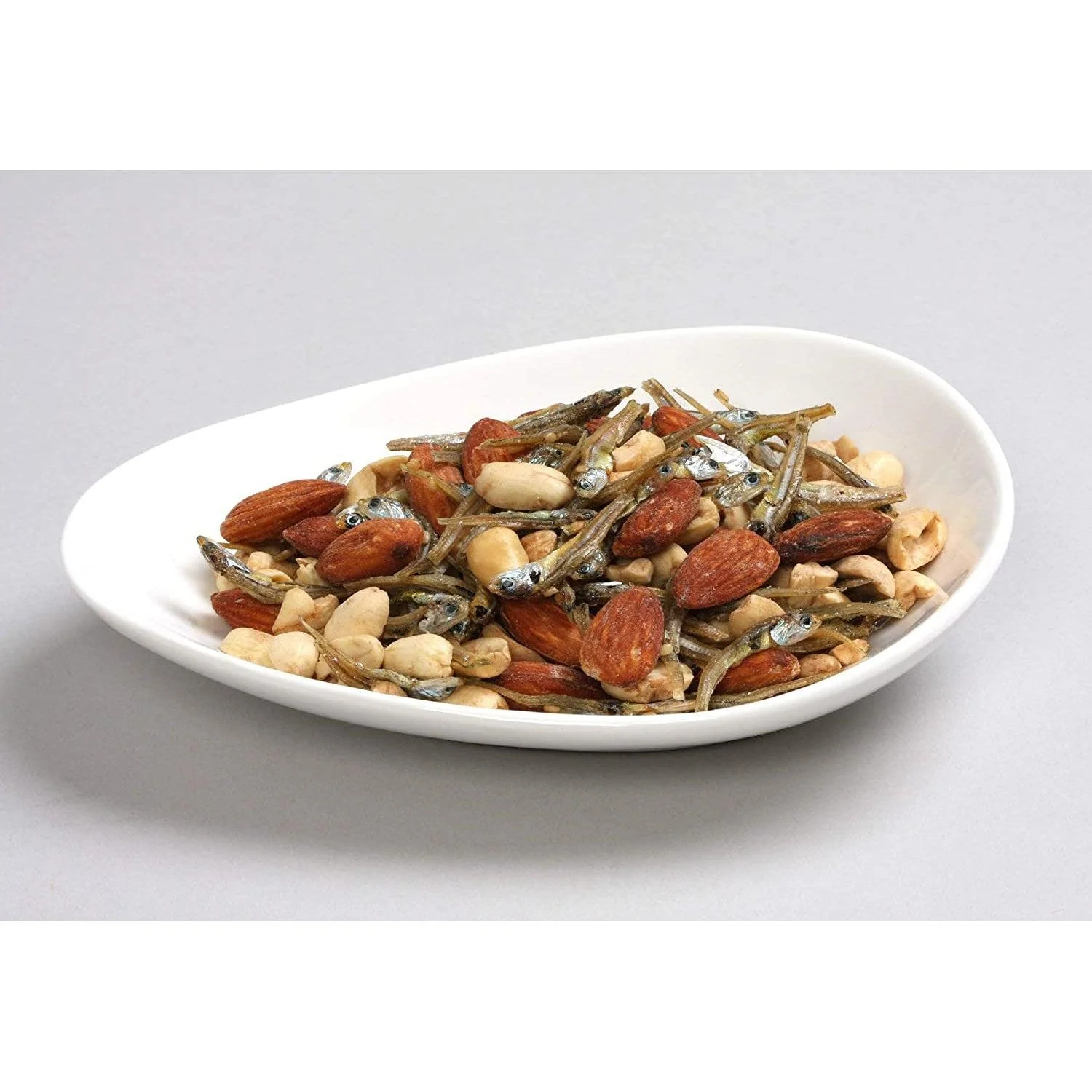 Ton's Sakanuts Hi! Dried Fish Snack with Mixed Nuts (Pack of 30 Bags) - Image 2