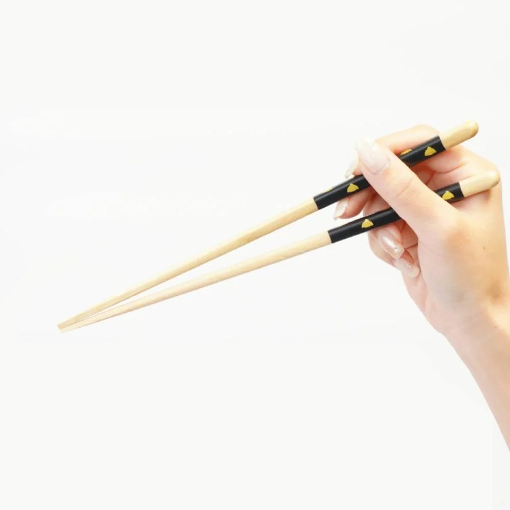 Truly Non-Slip Chopsticks Dishwasher Safe Black Chidori Bird 23cm - Image 2