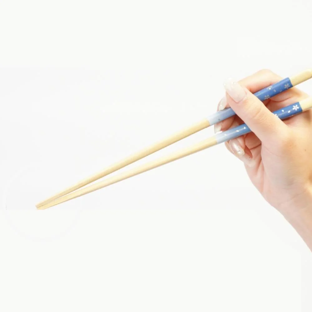 Truly Non-Slip Chopsticks Dishwasher Safe Blue Blossom 23cm - Image 2
