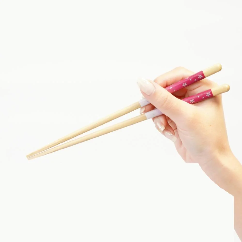 Truly Non-Slip Chopsticks Dishwasher Safe Pink Blossom 21cm - Image 2