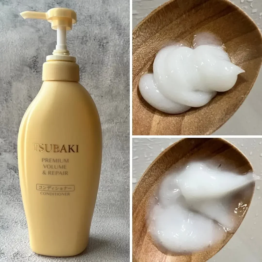 Tsubaki Conditioner Premium Volume & Repair Camellia Hair Conditioner 450ml - Image 2