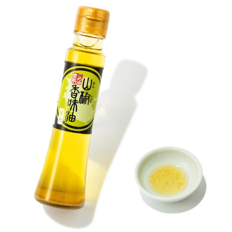 Tsuno Sansho Japanese Pepper Flavored Rice Bran Oil Condiment 97g - Image 3