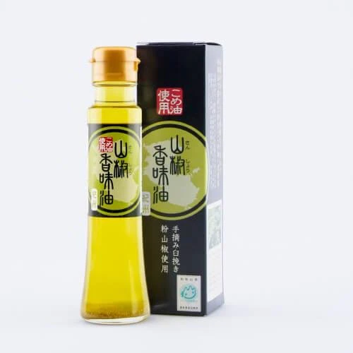 Tsuno Sansho Japanese Pepper Flavored Rice Bran Oil Condiment 97g - Image 4