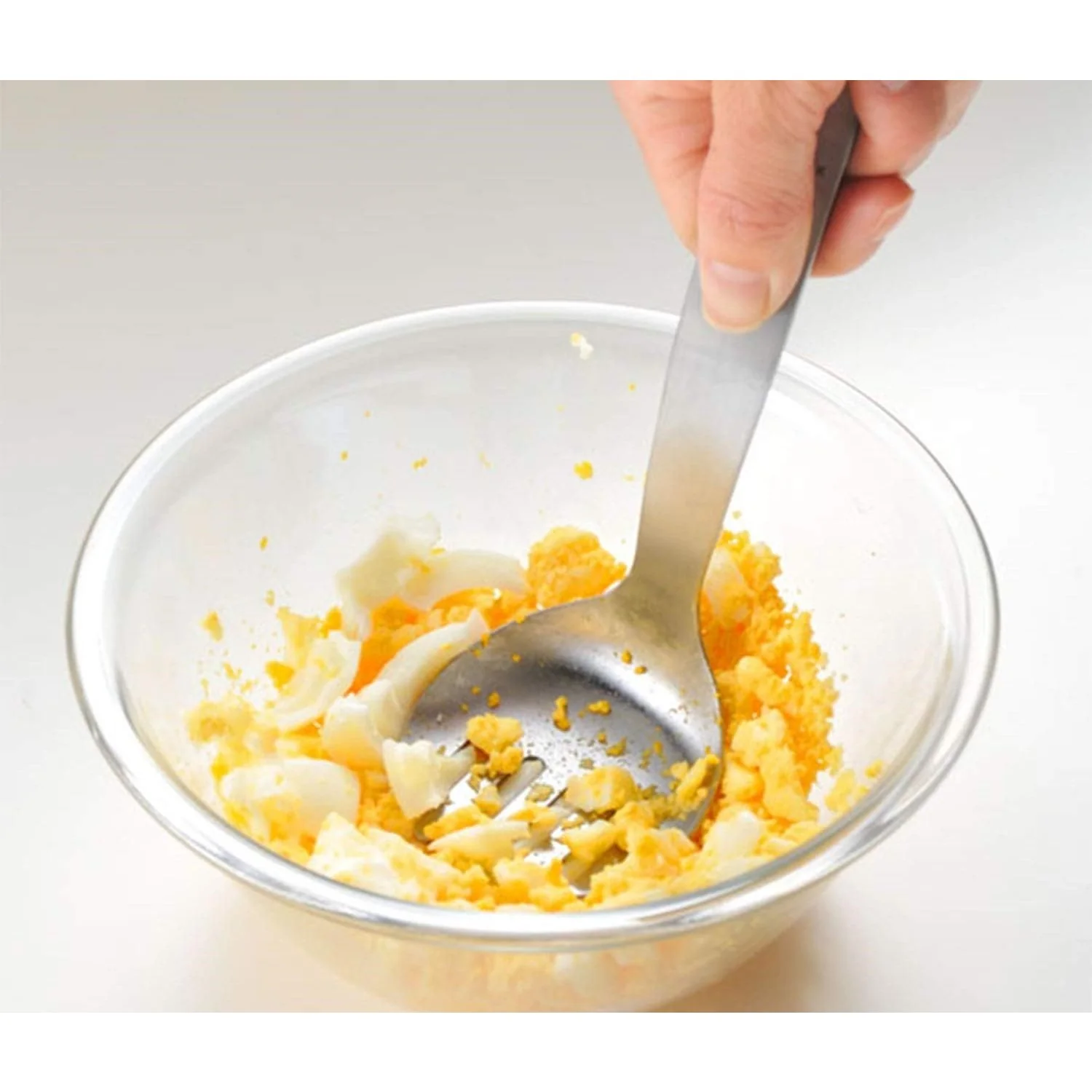 Uchicook Potato Masher Compact Stainless Steel Mashing Fork 18cm - Image 2