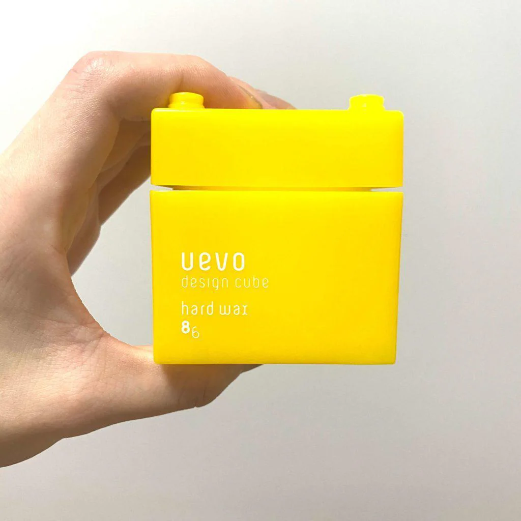 Uevo Design Cube Hard Hair Wax Strong Hold Matte Finish 80g - Image 2