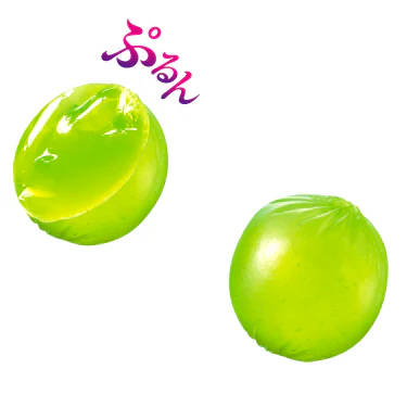 UHA Mikakuto Kororo White Muscat Grape Gummy Candy 48g (Pack of 6) - Image 4