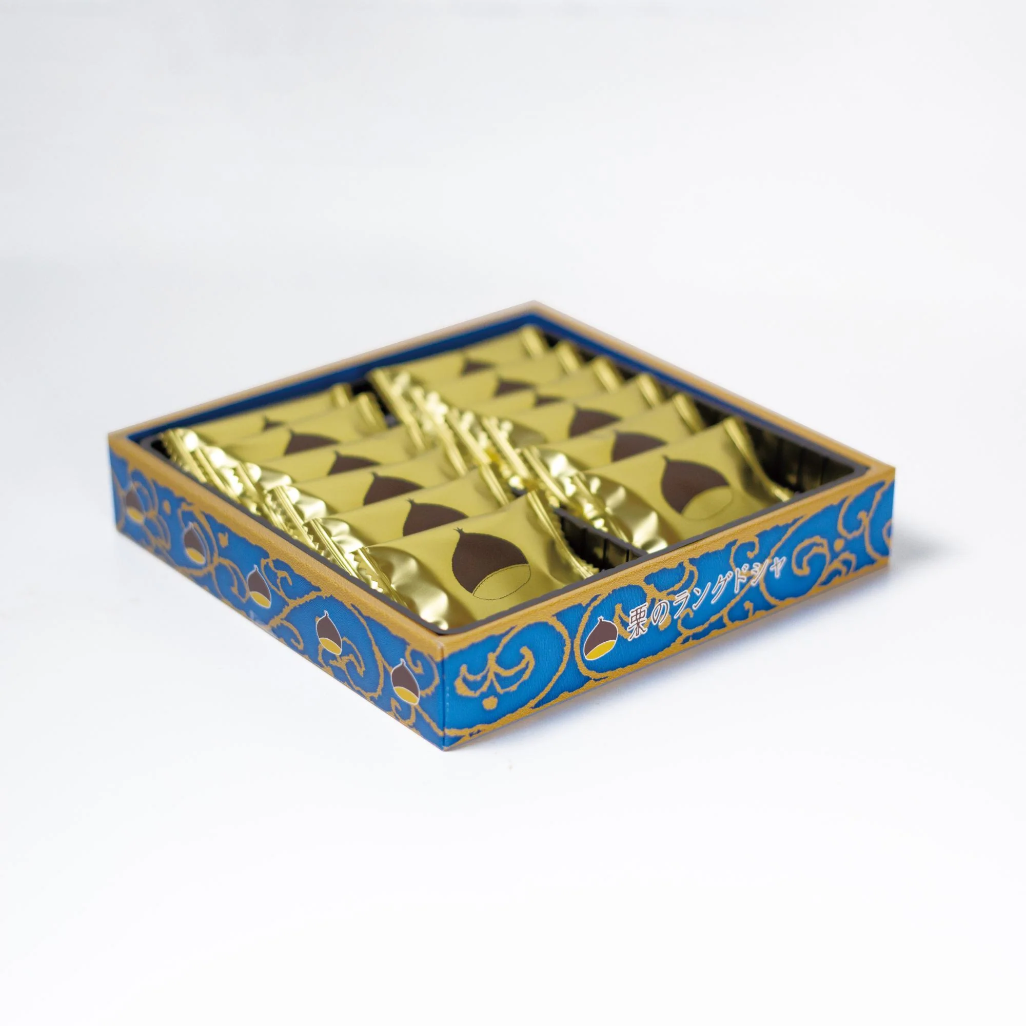 Ujien Langue de Chat White Chocolate Chestnut Sandwich Cookies 12 ct. - Image 4