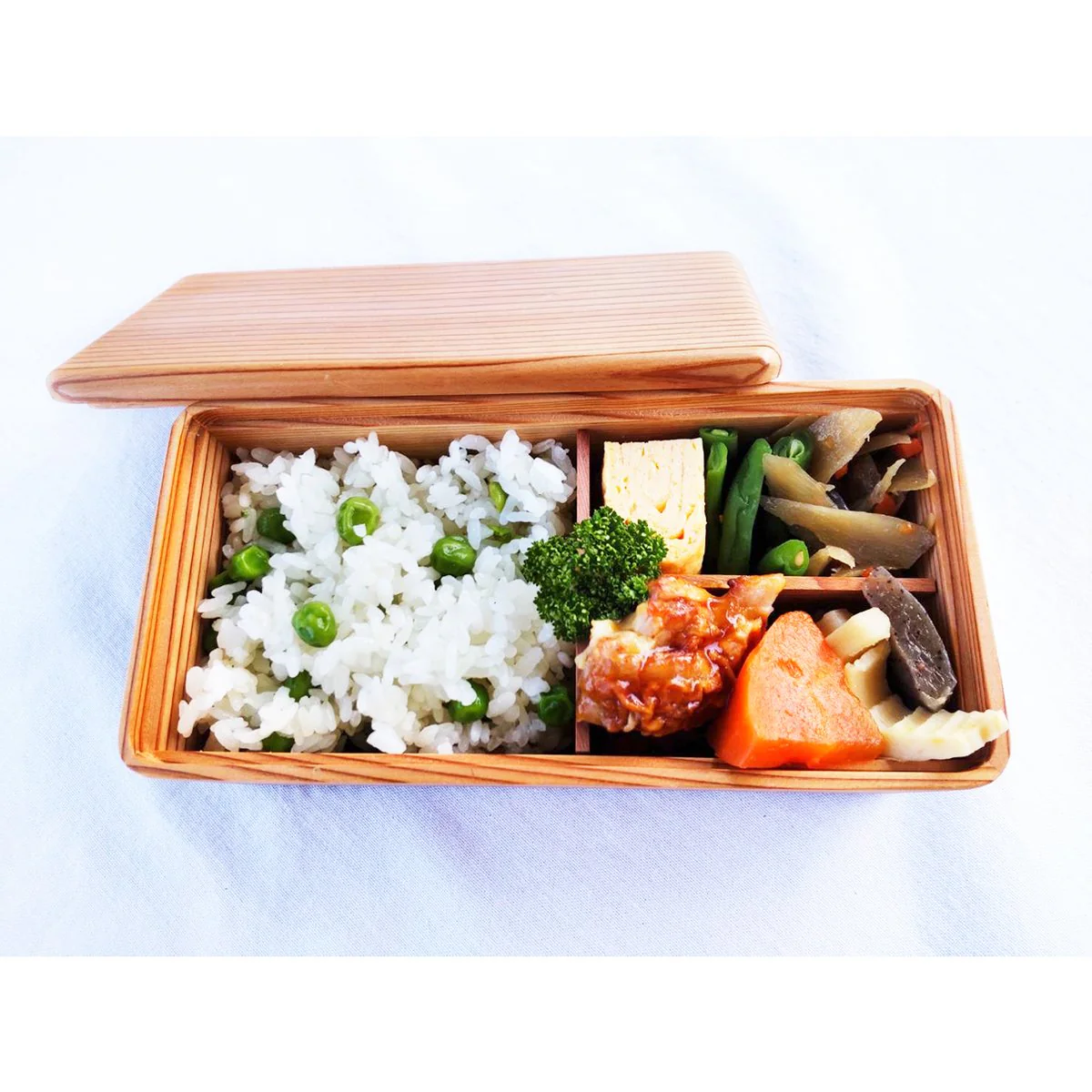 Umezawa Ancient Sugi Cedar Lunch Box Handmade Wooden Bento Box - Image 7