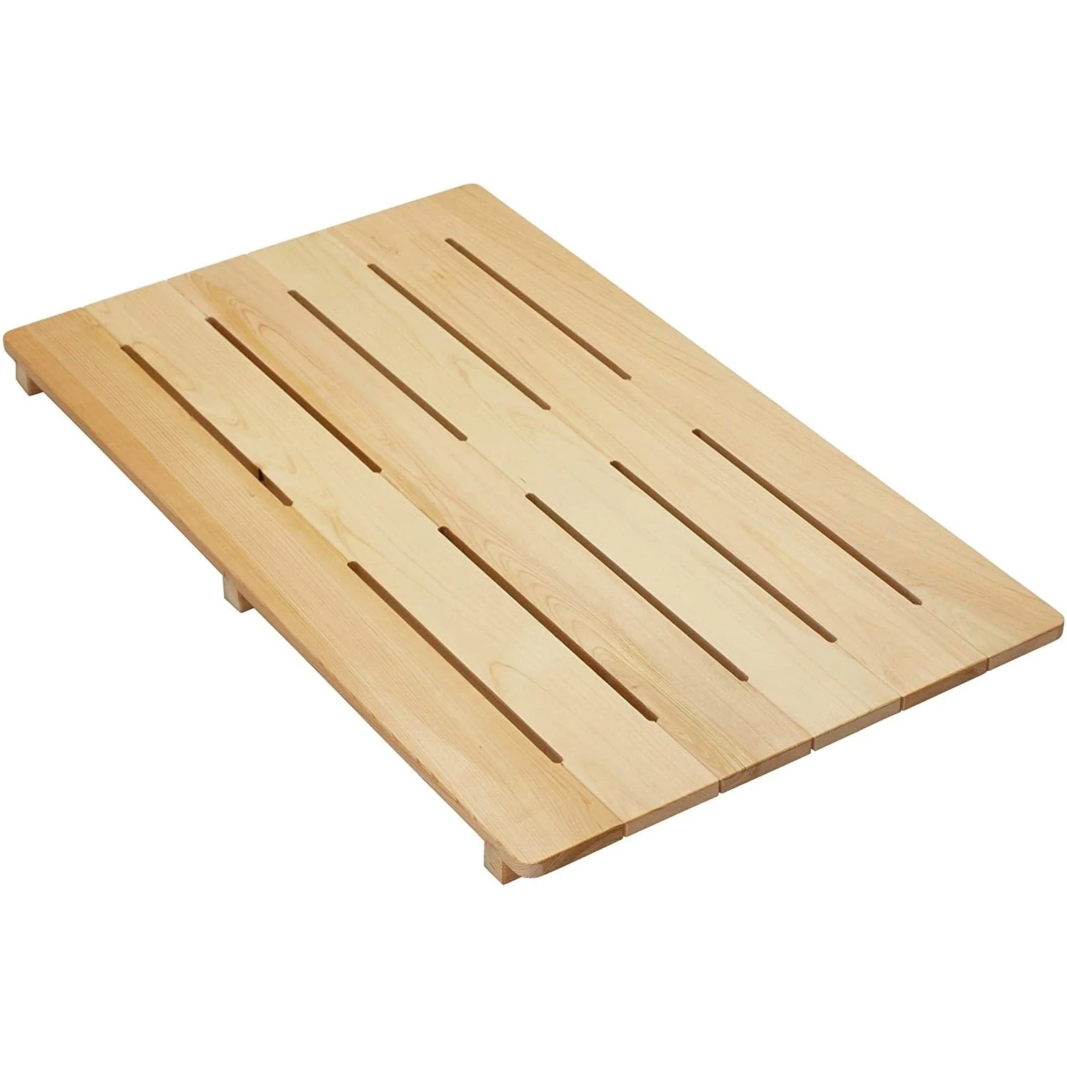Umezawa Hinoki Wooden Sunoko Bath Mat Hygienic & Slip-Resistant - Image 5