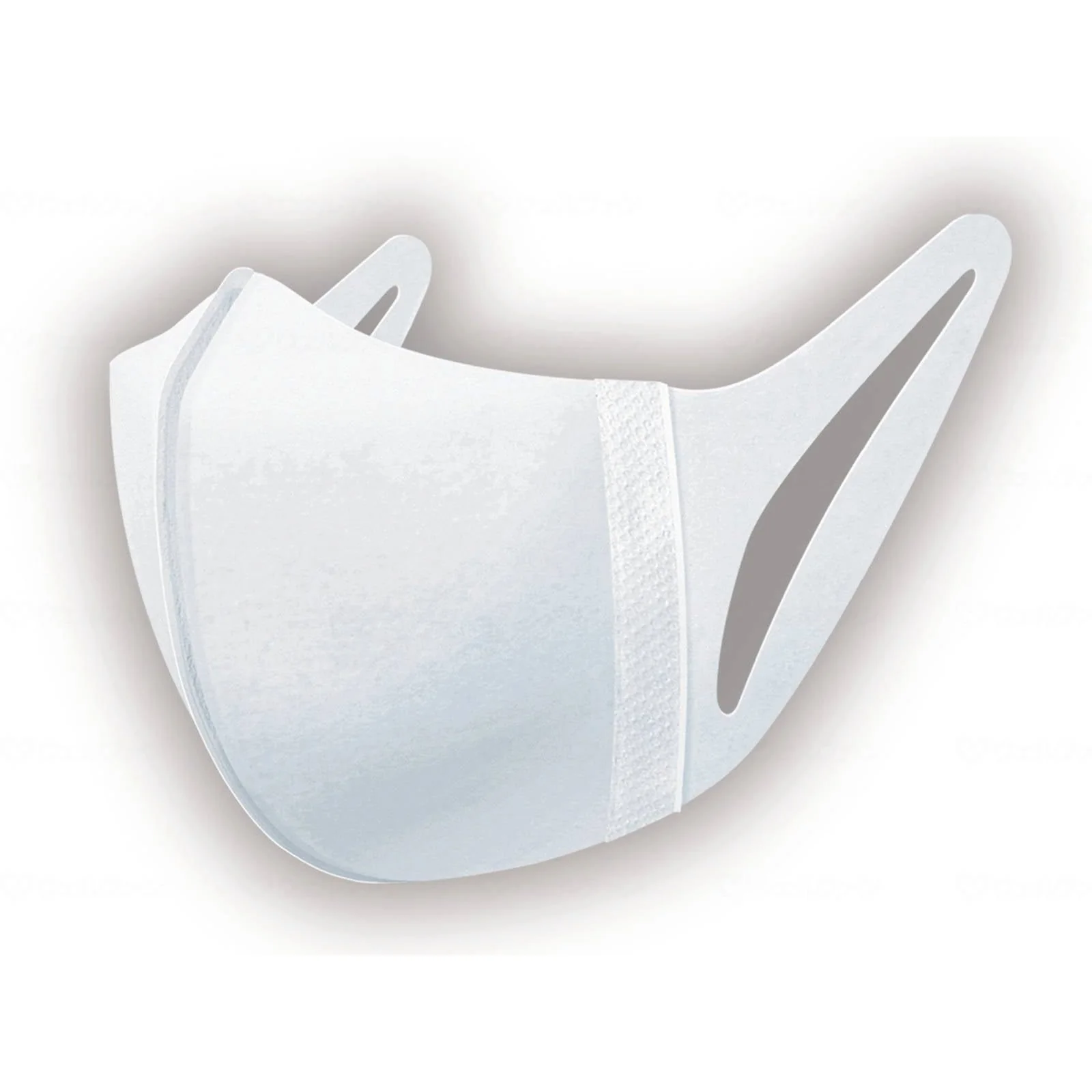 Unicharm Softalk White Surgical Face Mask (Three Layer Mask) 100 ct. - Image 2