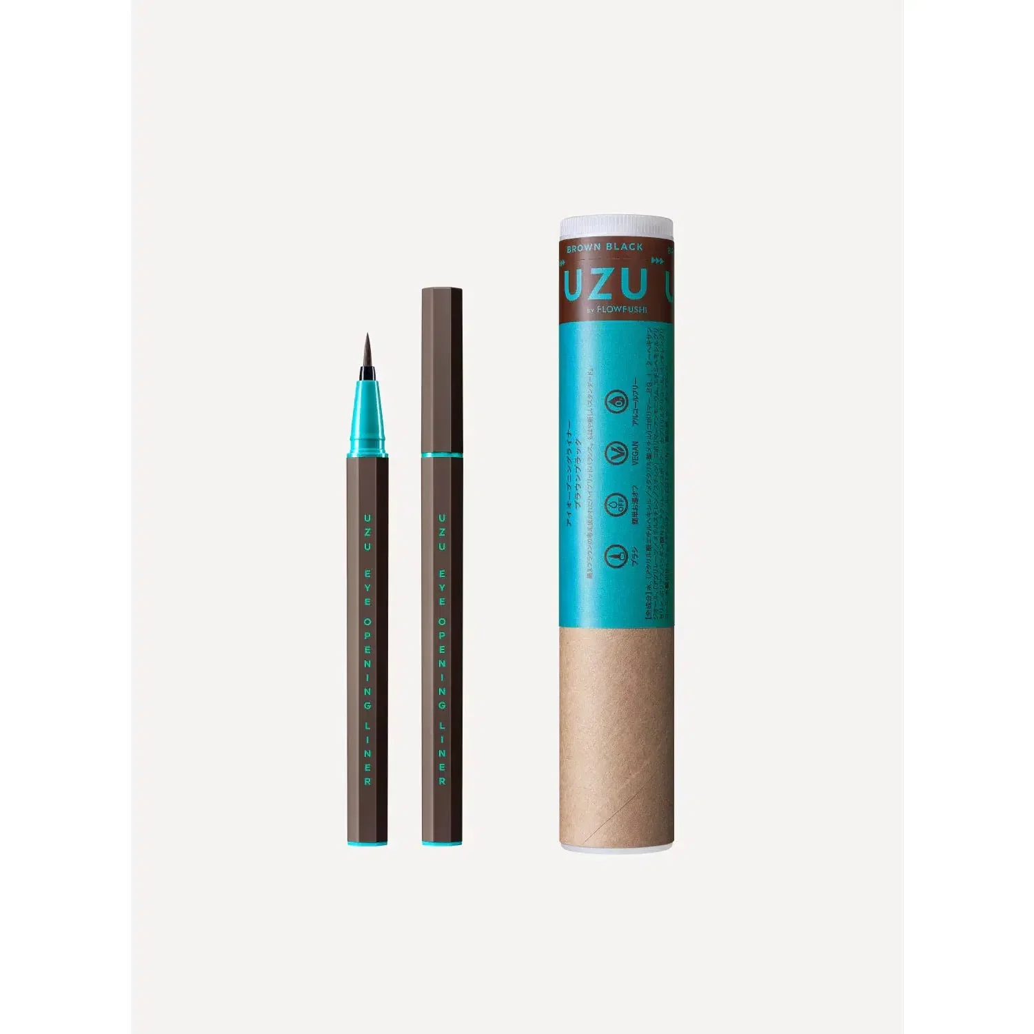 Flowfushi Eye Opening Liner Liquid Eyeliner Precise Smudge-Proof - Image 16